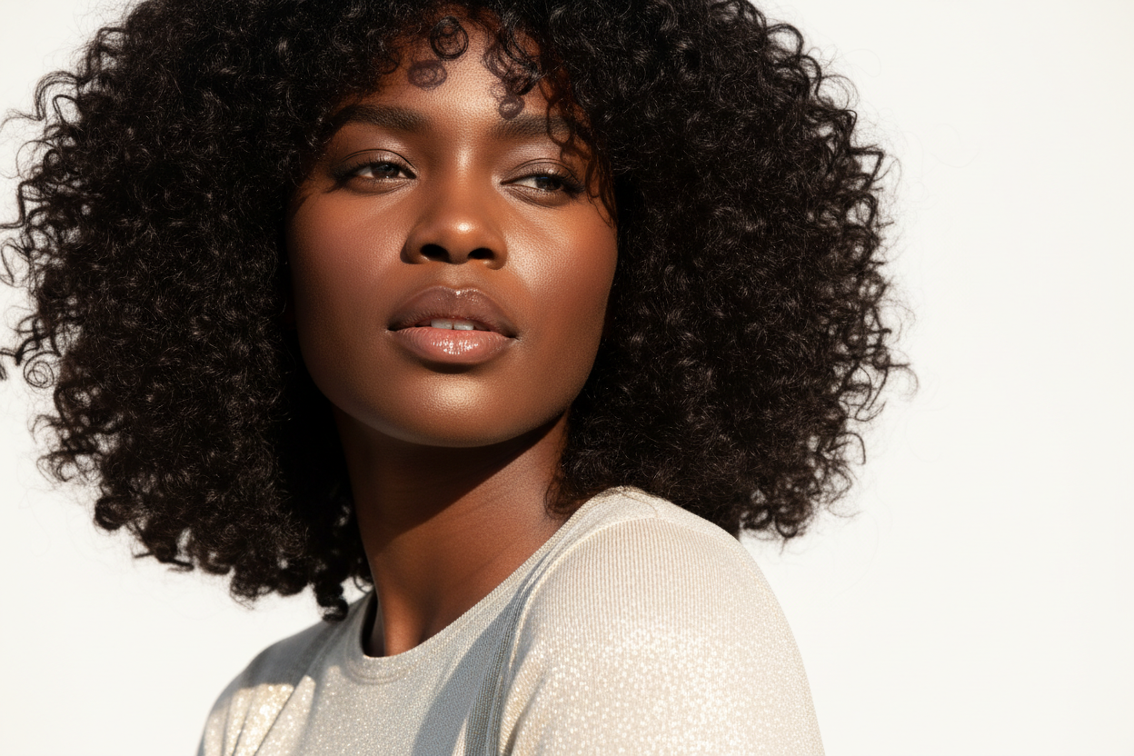 Elegant fashion portrait variation 3